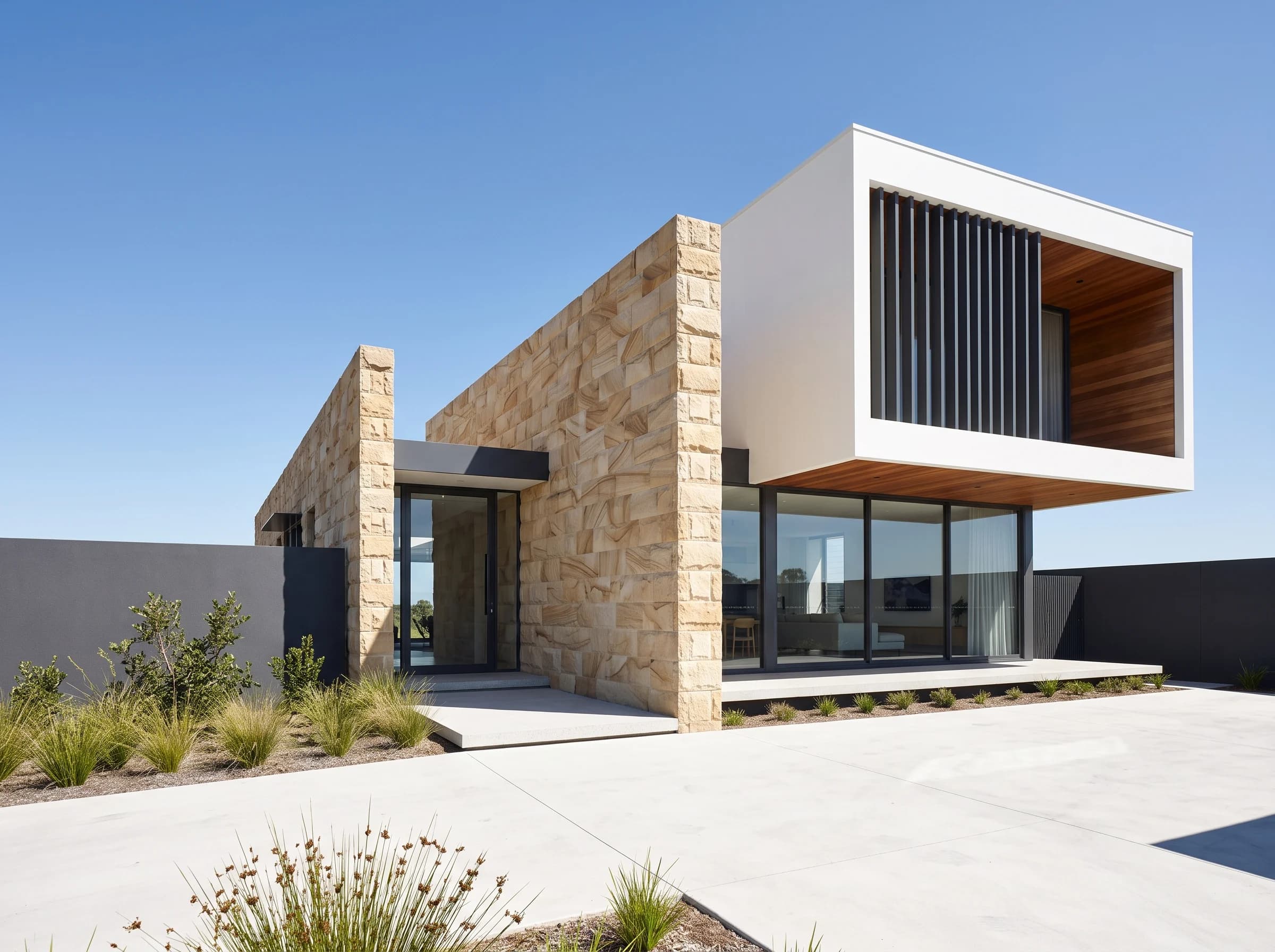 Illustrative residential architecture reference, not a completed JUFAJA project